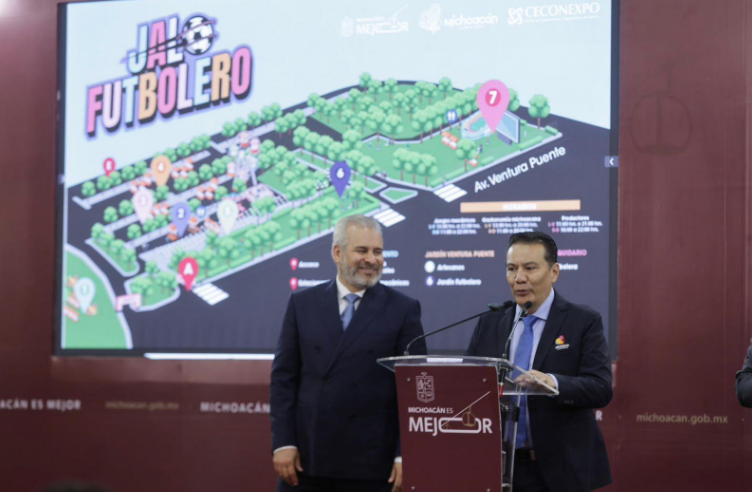 ¡El Mundial se vive en Michoacán! Llega Jalo Futbolero con todos los partidos del mundial en vivo: Bedolla