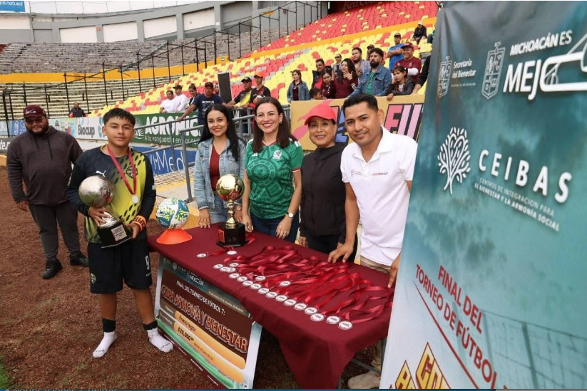 Concluye con éxito la Copa Armonía y Bienestar en el Estadio Morelos