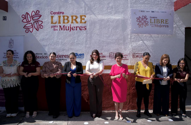 Inauguraron en Zamora Centro LIBRE para las Mujeres