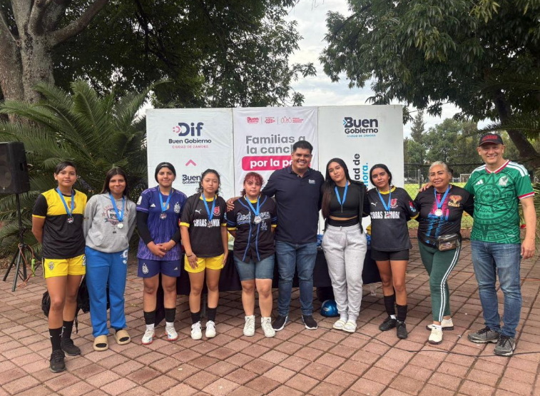 Concluyó con éxito el torneo femenil “Familias a la Cancha por la Paz” en Zamora