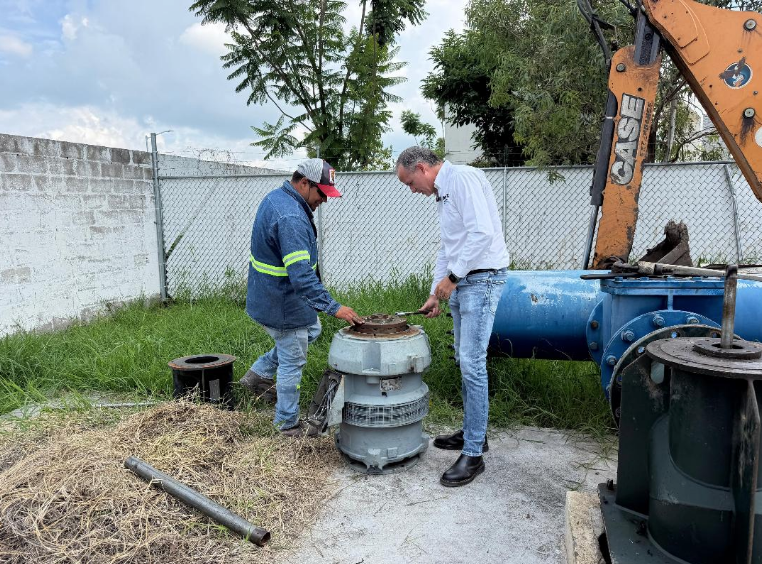 SAPAZ refuerza mantenimiento de cárcamos para prevenir inundaciones en Zamora