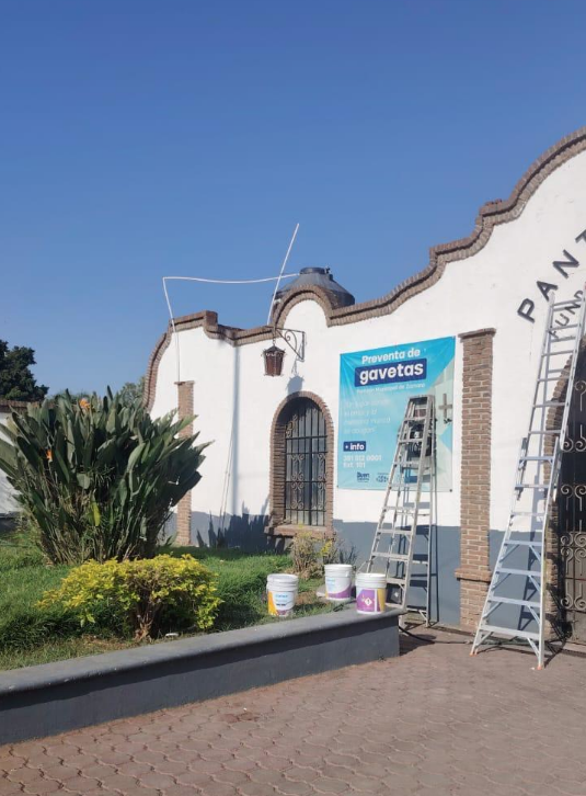 Buen Gobierno dignifica áreas del Panteón Municipal