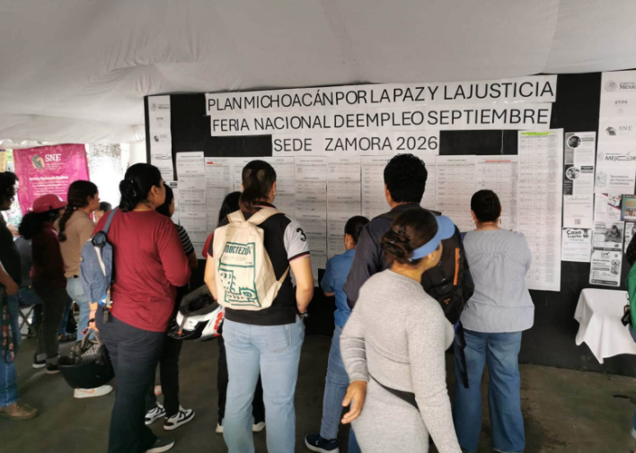 Realizan Feria Nacional del Empleo en Zamora con alrededor de 300 vacantes