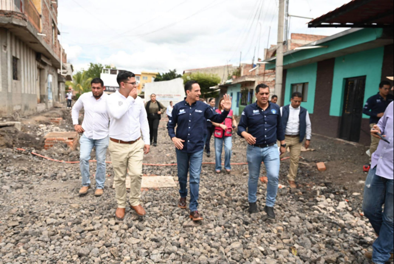 Carlos Soto Delgado supervisó obras de infraestructura urbana e hídrica en Zamora