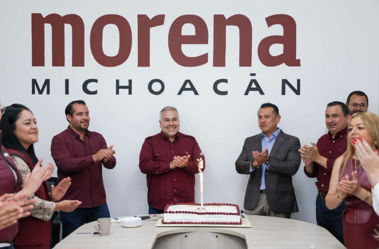 A 15 años de Morena, nuestra tarea es cuidar el legado y darle continuidad a la transformación en Michoacán: Carlos Torres Piña