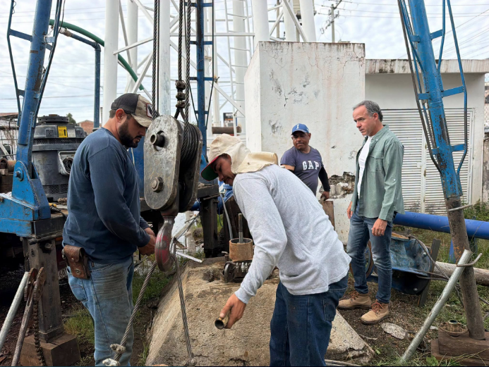 SAPAZ fortalece el servicio de agua potable con mantenimiento a fuente de abastecimiento