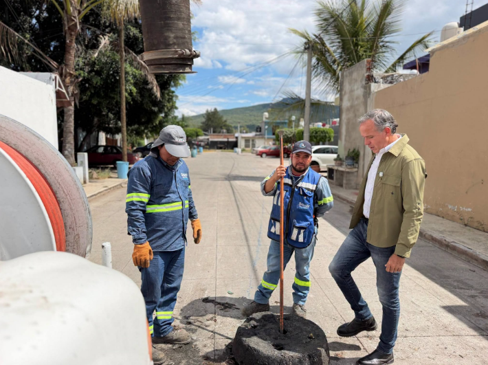 SAPAZ refuerza labores de mantenimiento preventivo en redes sanitarias de Zamora