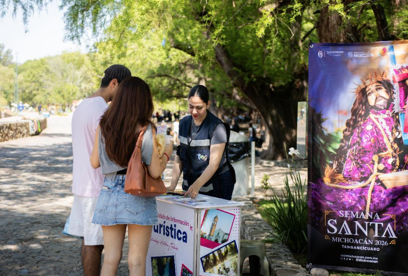 Saldo blanco en Tangancícuaro durante vacaciones de Semana Santa y Pascua 2026.