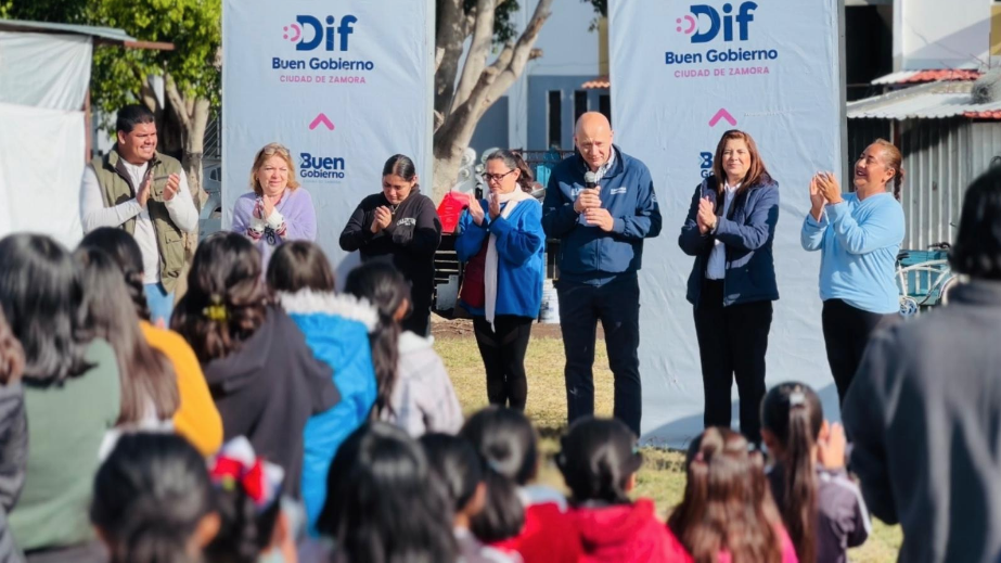 DIF Zamora promueve la activación física en escuelas con “Zumba en tu escuela