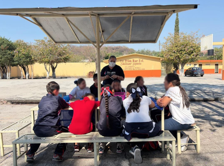 Promueven derechos de la niñez en primaria de El Sauz de Abajo